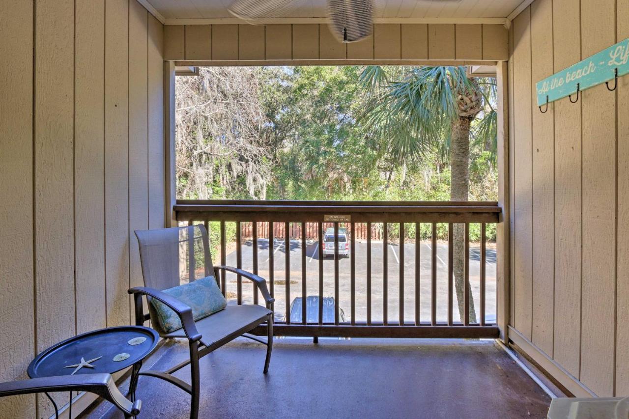 Hilton Head Condo With Covered Balcony And Pool Access 힐튼 헤드 아일랜드 외부 사진